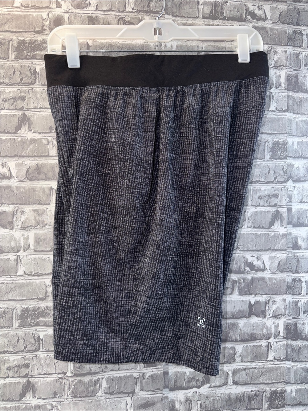 lululemon‎ athletica Charcoal Gray and black shorts